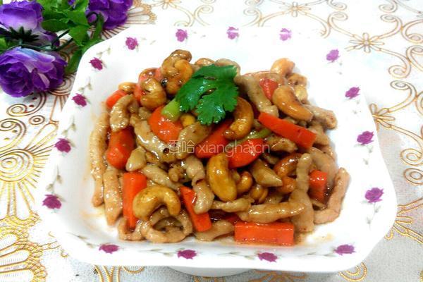 爆腰果肉丝的做法图解10