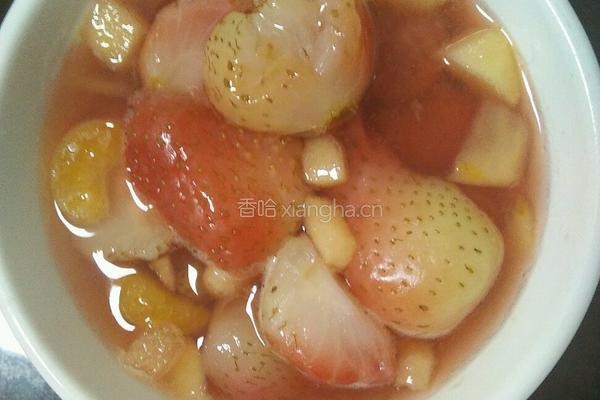 水果汤的做法图解4