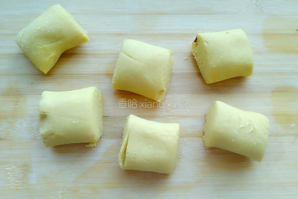 玉米面豆沙饼的做法图解4