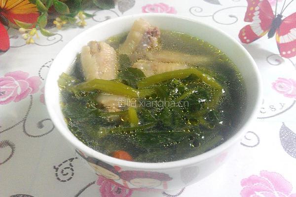 西洋菜鸡爪汤的做法图解10
