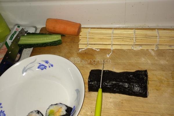 肉松寿司的做法图解5