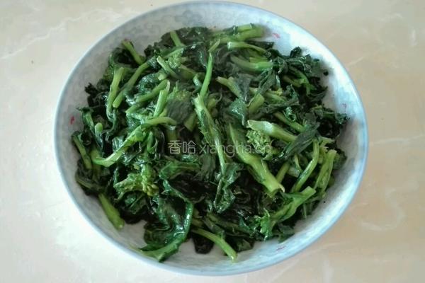 清炒油菜尖的做法图解7
