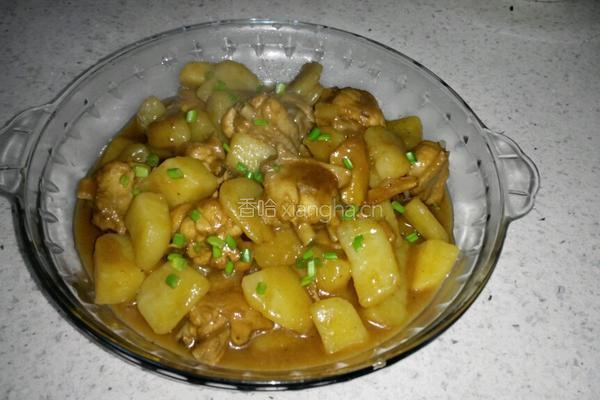 土豆烧鸡翅的做法图解4