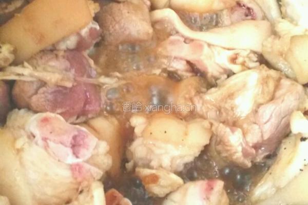 原味猪蹄汤的做法图解4
