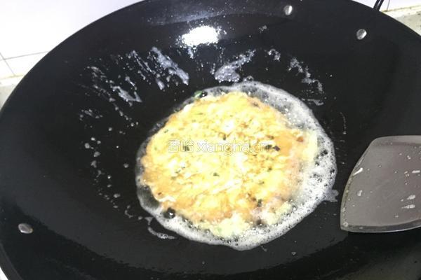 香煎银鱼鸡蛋的做法图解6