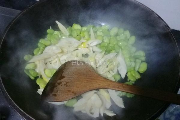 竹笋炒豆瓣的做法图解8