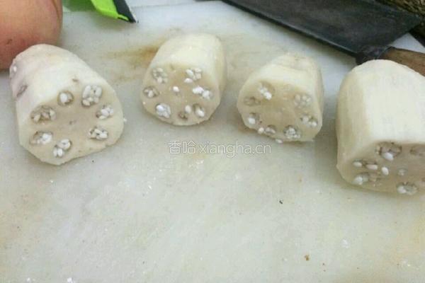 糯米藕的做法图解3