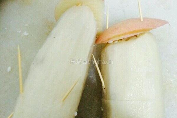 糯米藕的做法图解4