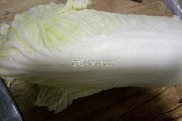 辣白菜(速腌版)的做法图解1