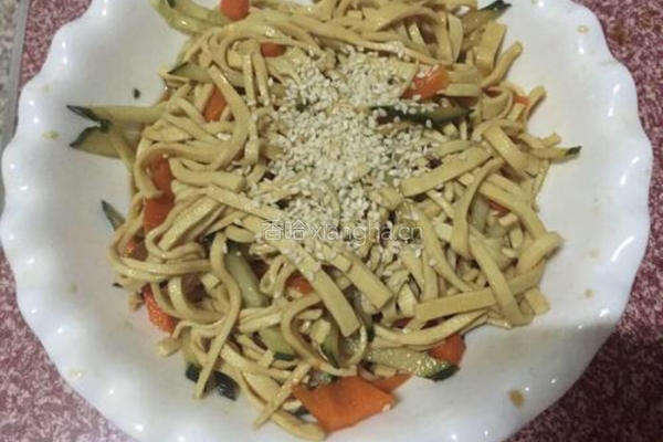 凉拌豆腐皮的做法图解6