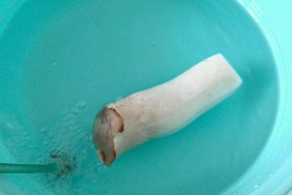 杏鲍菇烩豆腐的做法图解3
