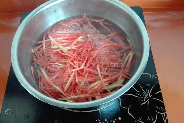 京酱肉丝的做法图解2