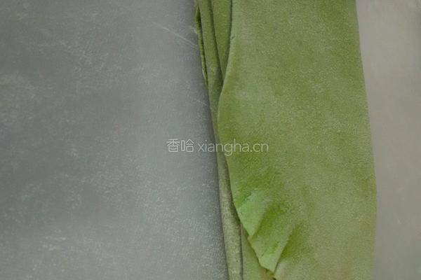菠菜手擀面的做法图解7