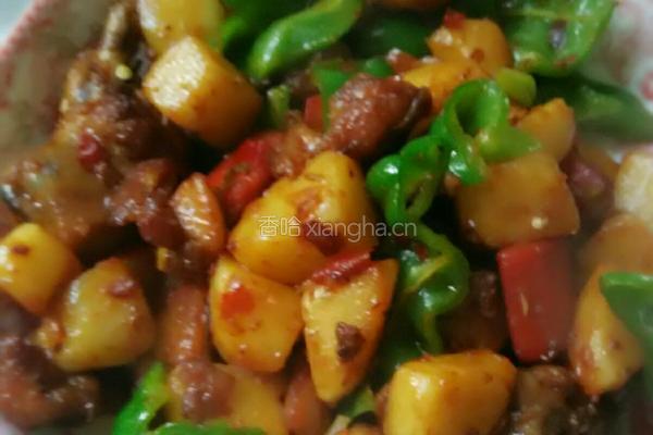 土豆烧鸡块的做法图解7