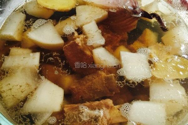  萝卜炖排骨的做法图解8