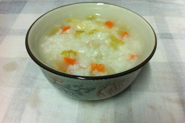 芹菜瘦肉粥