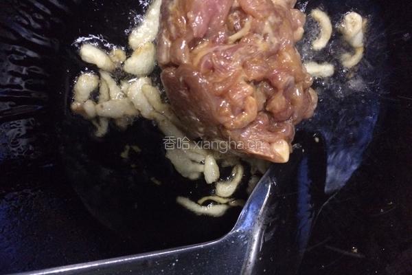 芹菜炒肉丝的做法图解7