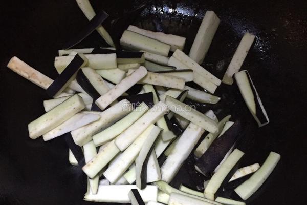 酱香豆角烧茄子的做法图解5