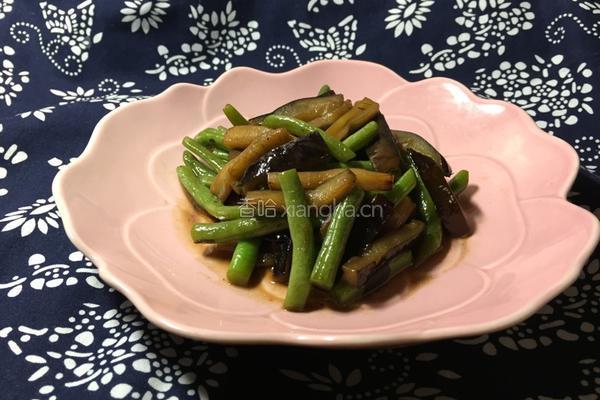 酱香豆角烧茄子的做法图解10