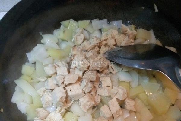 咖喱鸡肉饭的做法图解3