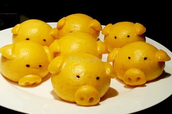 招财金猪小馒头的做法图解14