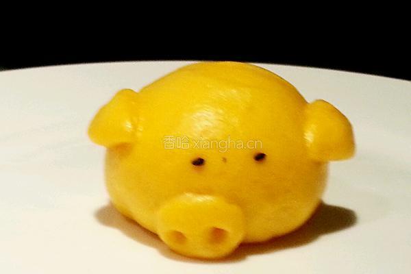 招财金猪小馒头的做法图解16