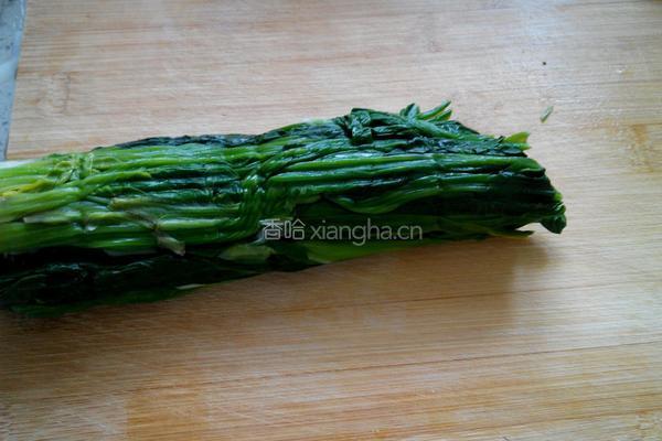 菠蒜红油澡(芥末味)的做法图解5
