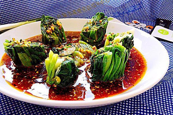 菠蒜红油澡(芥末味)的做法图解9