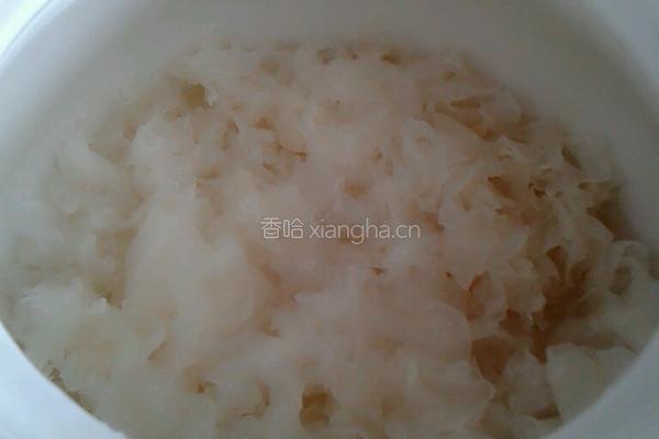 冰糖银耳的做法图解4