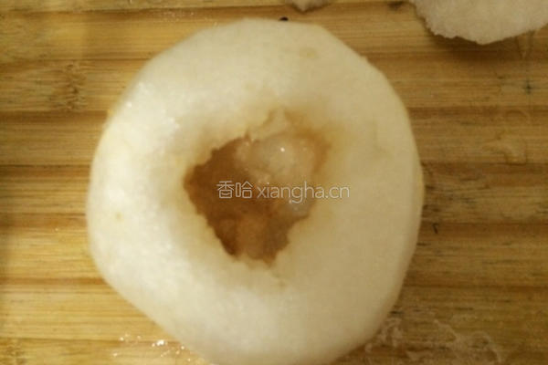川贝炖雪梨的做法图解5