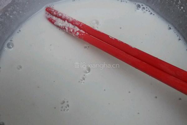 薯粉烙的做法图解2
