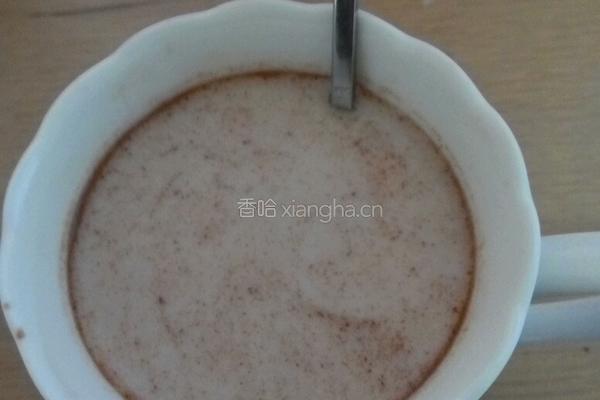海盐可可奶茶的做法图解5