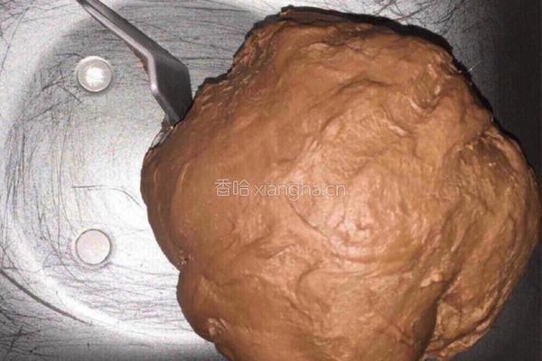 可可红豆面包的做法图解2