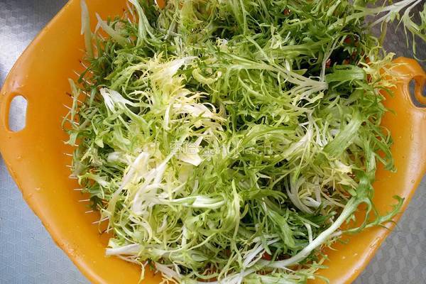 凉拌苦菊的做法图解2