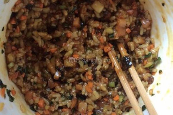 油面筋塞三文鱼的做法图解5