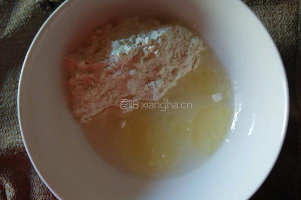 脆皮红豆饼的做法图解1