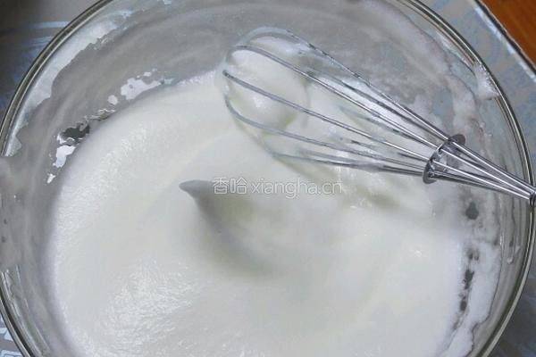 六寸戚风蛋糕的做法图解3
