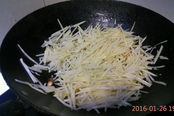 清炒土豆丝的做法图解6