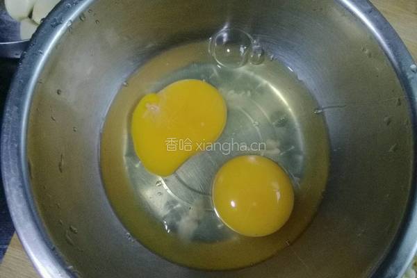 蚕豆炒鸡蛋的做法图解4