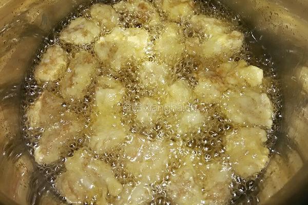 青椒醋溜肉的做法图解4