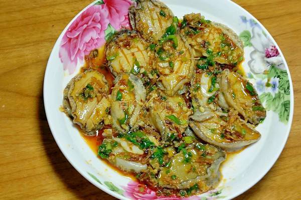 XO醬蒸鮑魚的做法图解7