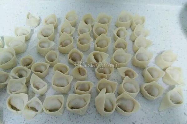 自己制作可口馄饨