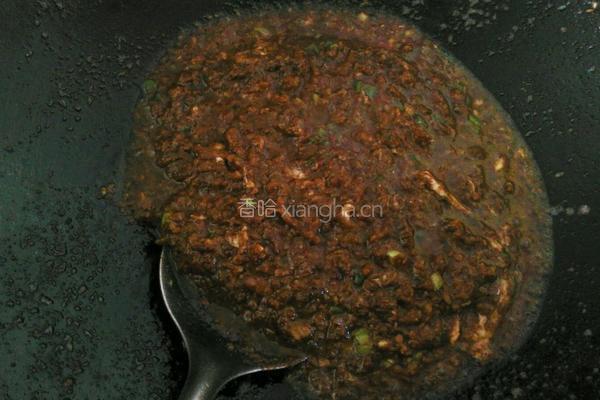 肉沫炸酱的做法图解5
