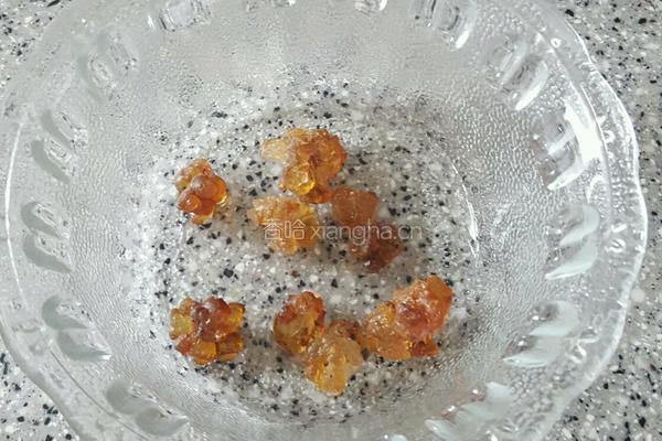✔桃胶皂角米豆粥的做法图解5