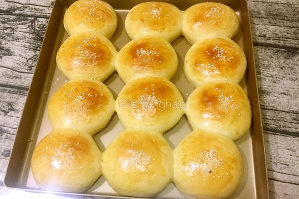 黑豆芝麻花生面包的做法图解16