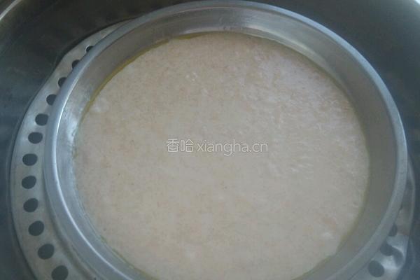 鸡肉黄蛋蒸糕的做法图解7