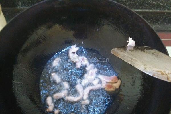 肉炒菜花的做法图解2