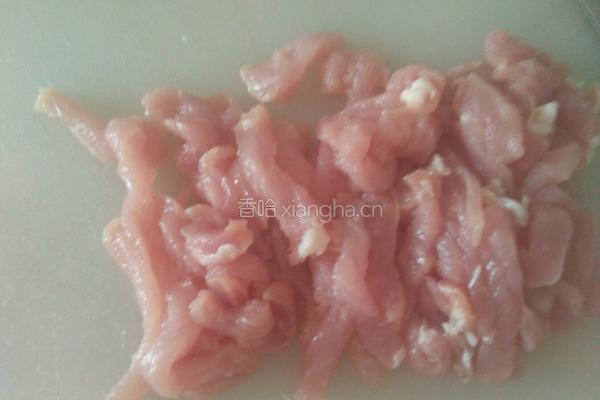 京酱肉丝的做法图解1