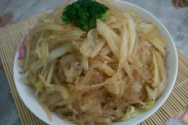 白菜粉条的做法图解6