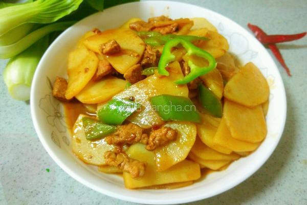 烧土豆片的做法图解11
